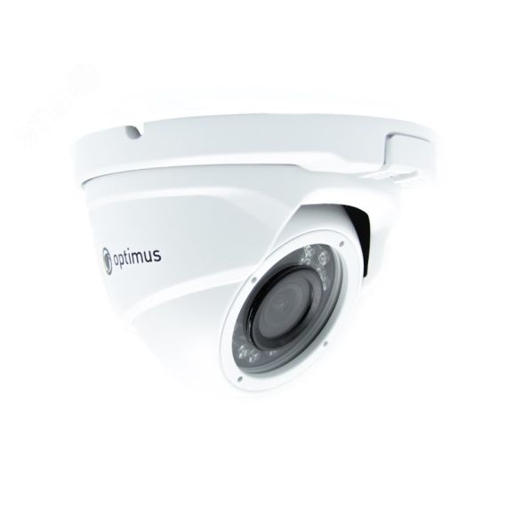 Видеокамера AHD 8.0Мп купольная с ИК-подсветкой до 20м (2.8мм) Optimus CCTV AHD-H048.0(2.8)