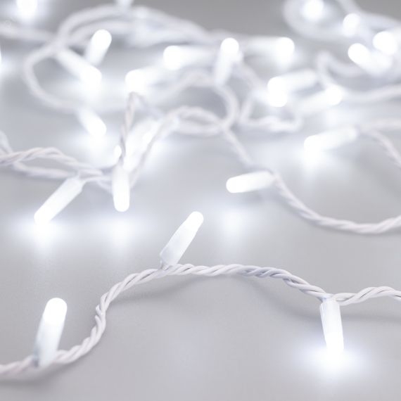 Гирлянда светодиодная декоративная ARD-STRING-CLASSIC-1000-WHITE-100LED-MILK-PULSE White (230V, 7W) (ARDCL, IP65) Arlight 031648