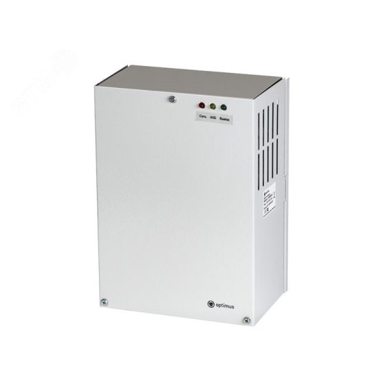 Блок питания 12В 5А IP44 Optimus CCTV 1250-RM-12
