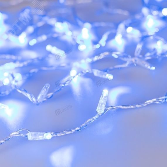 Гирлянда светодиодная декоративная ARD-STRING-CLASSIC-1000-CLEAR-100LED-PULSE Blue (230V, 7W) (ARDCL, IP65) Arlight 031641
