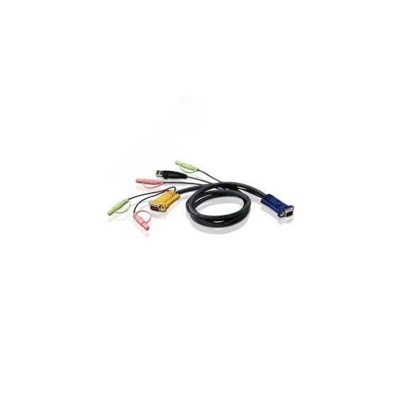 Кабель KVM VGA, USB, аудио, 5 метров Aten 2L-5305U