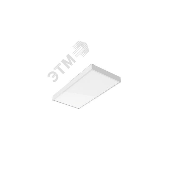 Светильник светодиодный ДВО/ДПО-16Вт IP40 4000К А370 2.0 призма Вартон V1-A0-00370-01PR0-4001640