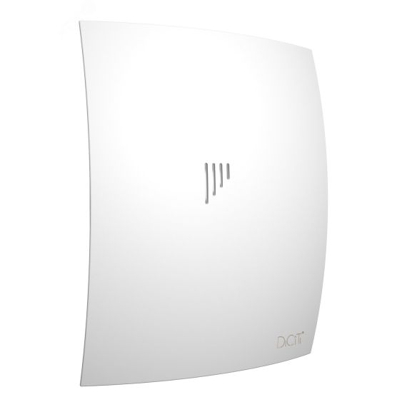 Вентилятор осевой вытяжной с обратным клапаном    D125 декоративный DiCiTi BREEZE 5C Matt white