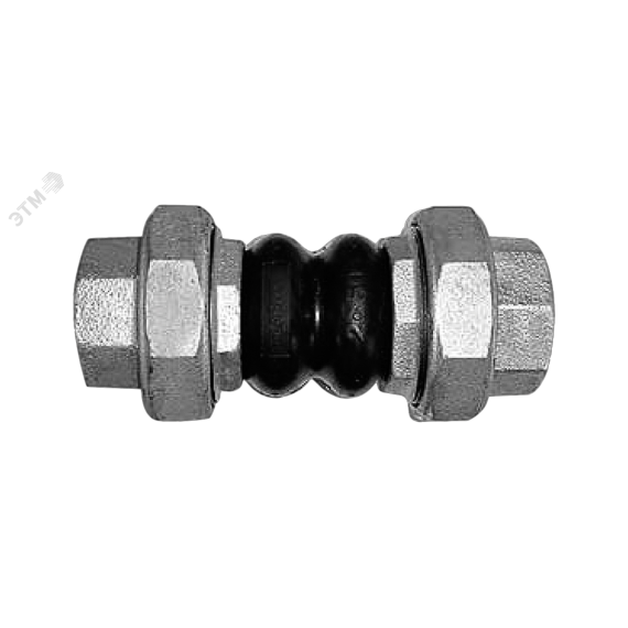 Вставка гибкая (компенсатор) DN 2' PN10, муфтовая ADL FC6-050