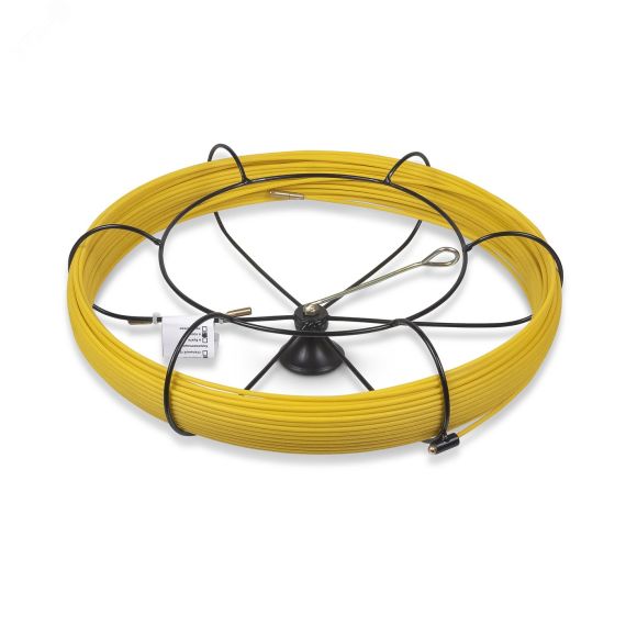 Устройство для протяжки кабеля мини УЗК в металлической кассете тип №2, 40м (диаметр стеклопрутка 4,5 мм) Cabeus Pull-M2-4,5-40m