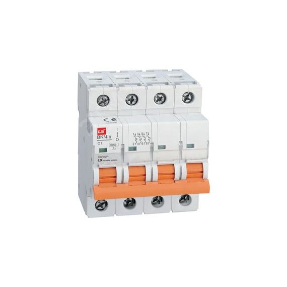 Автоматический выключатель BKN-b 4P D10A LSIS Co 061404598B