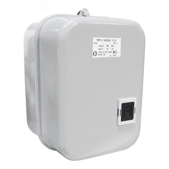 Пускатель магнитный У3 В 220В 3з+2р РТТ5-10-1 1.6А КЗЭА г.Кашин ПМ12-010240