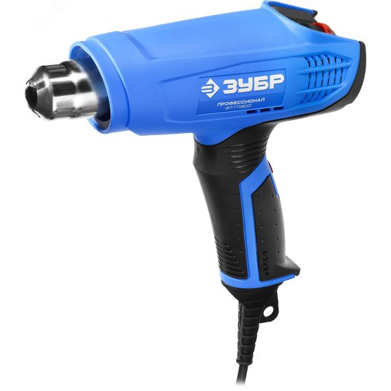 Фен технический (строительный), Профессионал, керамический изолятор, 1800Вт ЗУБР ФТ-П1800
