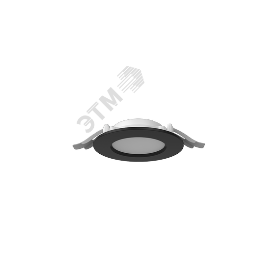 Светильник светодиодный ДВО-DL-01 Slim 8Вт 4000К 120*37мм IP65/40 черный опал Вартон V1-RF-90011-10000-6500840