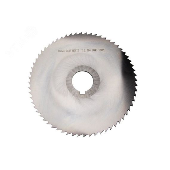 Фреза отрезная 160x4x32 мм тип 2 z=48, марка стали - Р6М5 Hortz 205823