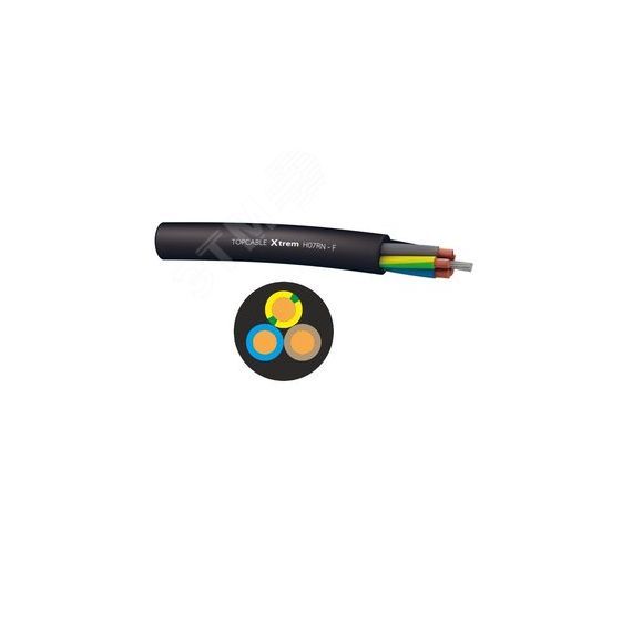 Кабель силовой XTREM H07RN-F 3G25 TopCable 3003025G