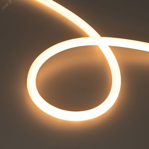 Лента герметичная MOONLIGHT-TOP-M560-D13mm 24V Warm2300 360deg (8.6 W/m, IP65, 5m, wire x1) (Arlight, Вывод кабеля прямой) Arlight 039553