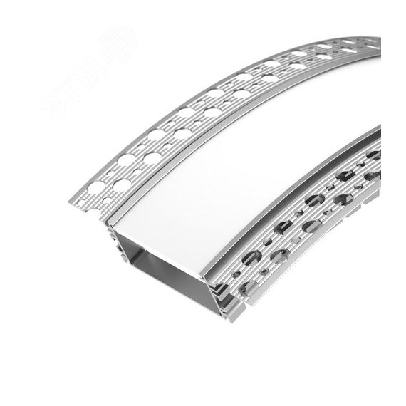 Профиль FANTOM-BENT-W49-TOP-2000 ANOD (Arlight, Алюминий) Arlight 046429