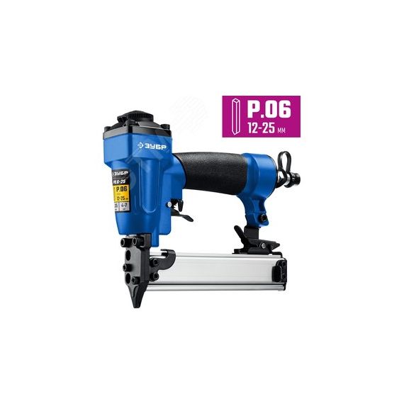 Нейлер пневматический (гвоздезабиватель) P0.6-25, шпильки тип P0.6 (12-25 мм), Профессионал ЗУБР 31936