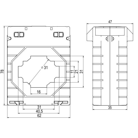 Чертеж CT40-400-0.5-5