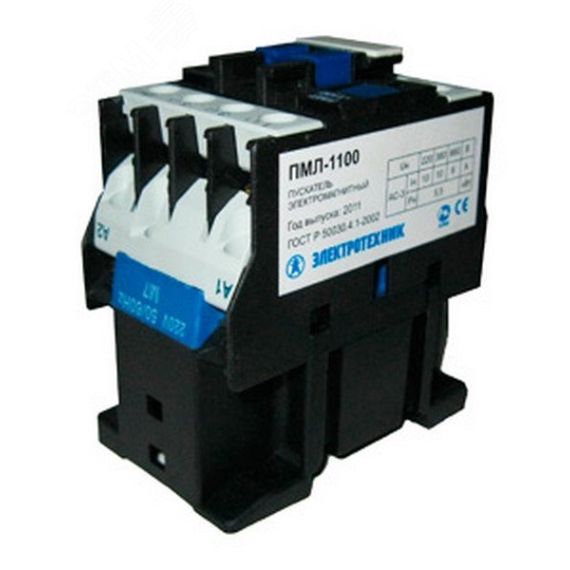 Контактор электромагнитный ПМЛ-2100М УХЛ4 В, 380В, (3з+2р) Электротехник O40100320ВВ380000010