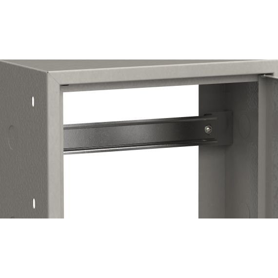 Монтаж счетчика производится на DIN-рейку.