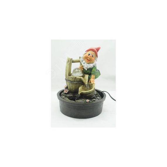 Фонтан настольный Гном Хозяин 31 см (4/32) GANF-02 GREEN APPLE Б0043458