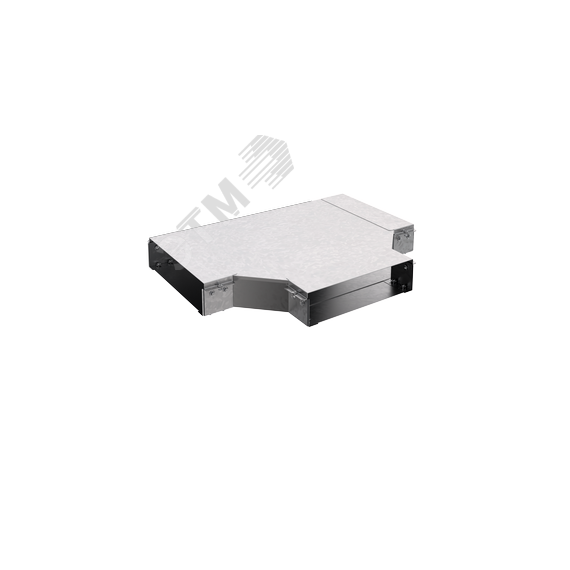 Короб угловой тройниковый горизонтальный КУТГ.200.150.650.1,2.1 СОЭМИ Н7255215261