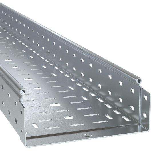 Лоток перфорированный 80х200х6000, 2,0 мм, горячеоцинкованный
