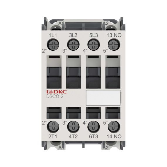 Магнитный контактор YON DSC012 12A 5,5кВт AC3 3P кат.48В DC 1НО