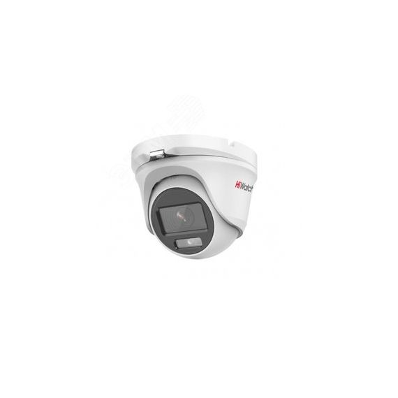 Видеокамера аналоговая 2Мп уличная купольная IP66 EXIR-20 (2.8мм) Hi-Watch DS-T203L(B)2.8