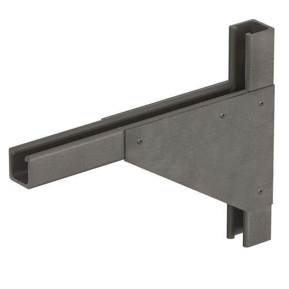 Консоль с опорой   осн. 300, стеклопластик