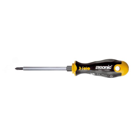 Отвертка крестовая с шестигранным лезвием Ergonic PH 4X150 Felo 41240540