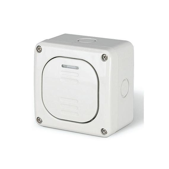 Переключатель однополюсный, одноклавишный, настенный