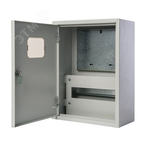 Щит учетно-распределительный навесной ЩУРН-1/12 IP31 металлический SE (Dekraft) 30401DEK