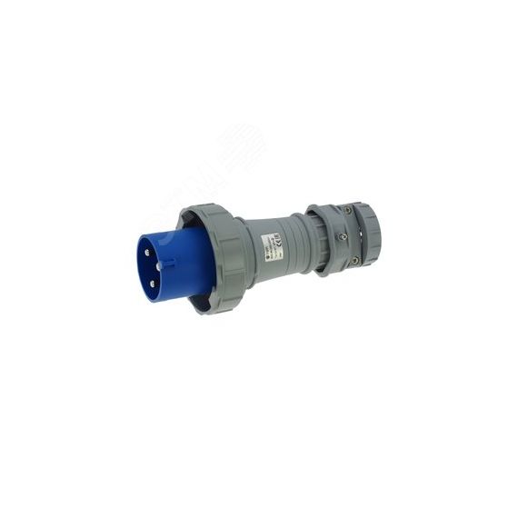 Вилка кабельная 63A/230V/1P+N+E/IP67 INPIN CA1571