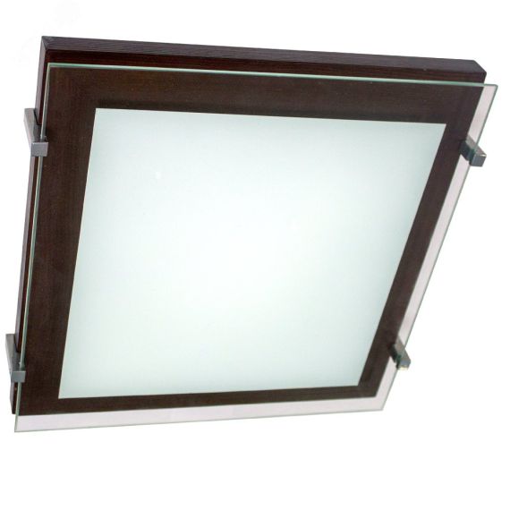 Светильник Полесье 400х400 НПБ 09-3х40-003 М97 белый корпус венге держатель хром ИУ ЭЛЕТЕХ 1005205895