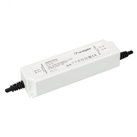 Блок питания ARPV-SP-12100 (12V, 8.3A, 100W) (IP67 Пластик, 5 лет) Arlight 041915