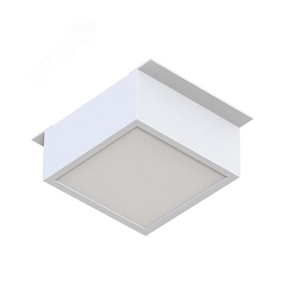 Светильник светодиодный светодиодный DL-GRIGLIATO-S90x90-12W Day4000 (WH, 90 deg, 230) Arlight 038335