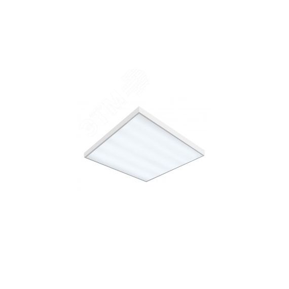 Светильник светодиодный ЛУЧ-5х8 LED (типа Армстронг 595х595х40 45вт 5300Лм 5700К IP20 микропризма) ЭиА 0550505957