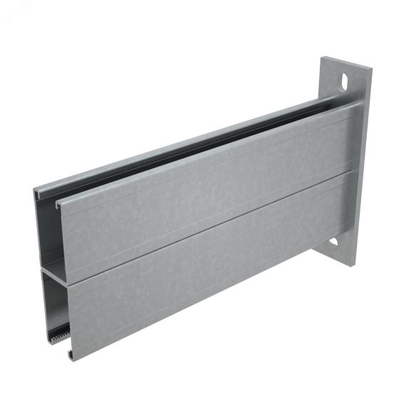 Страт-консоль двойная усиленная 41х72 L750 s:2,5 мм HD КМ-профиль LO22251