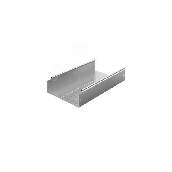 Металлический лоток неперфорированный 300х100х3000, толщ. 0,8 мм, гор. цинк OSTEC 313318