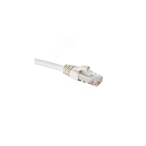 Шнур коммутационный (патч-корд) 6A U/UTP LSZH 10 м белый Eurolan 21D-UA-10WT