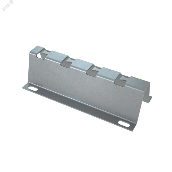 Универсальная скоба безвинтовая 400 мм INOX304 КМ-профиль LO14838