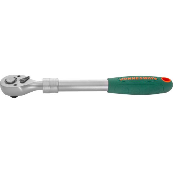 Рукоятка трещоточная телескопическая 1/2''DR, 72 зубца, 300-440 мм Jonnesway R5104