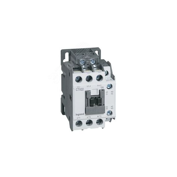 CTX3 Контактор 3п 9А 1НО1НЗ 230В AC LEGRAND 416086