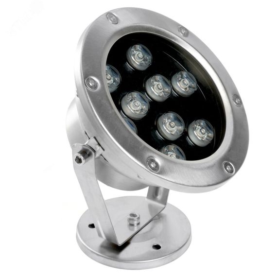 Прожектор светодиодный подводный ДО-9w 24в RGB IP68 (БЕЗ ДРАЙВЕРА!) FERON LL-824 48468