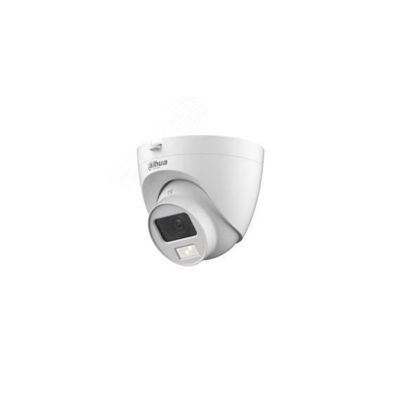 Видеокамера аналоговая 2Мп купольная уличная ИК-20м LED-20м IP67 (2.8мм) Dahua DH-HAC-HDW1200CLQP-IL-A-0280B-S6