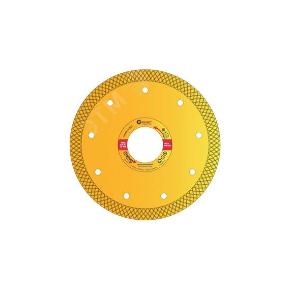 Диск отрезной алмазный универсальный-Турбо Profi Plus, 230 x 2.1 x 10.0 x 22.2 мм CUTOP 68-392
