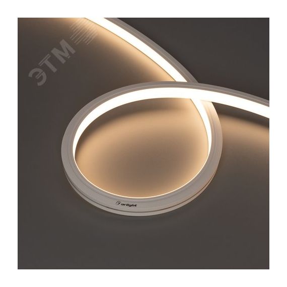 Лента герметичная MOONLIGHT-TOP-X280-20x20mm 24V Warm2700 (10 W/m, IP67, 15m, wire x1) (Arlight, Вывод боковой, 5 лет) Arlight 044351