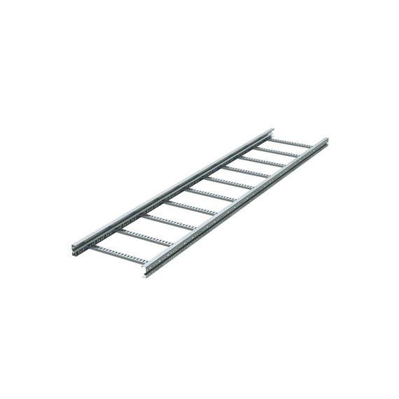 Лоток лестничный 80х300, лонжерон 1,5 мм, L 3 м, горячий цинк