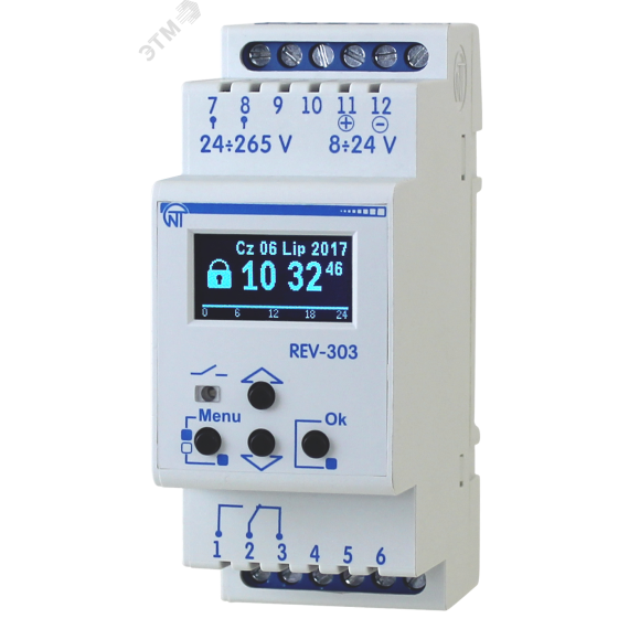 Таймер астрономический РЭВ-303, суточно-недельный Новатек-Электро 3425604303