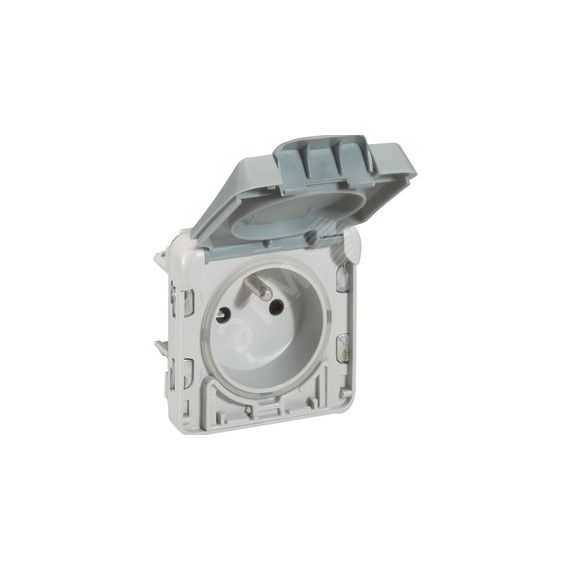 Plexo Розетка 2К+З SCHUKO крышка LEGRAND 069555