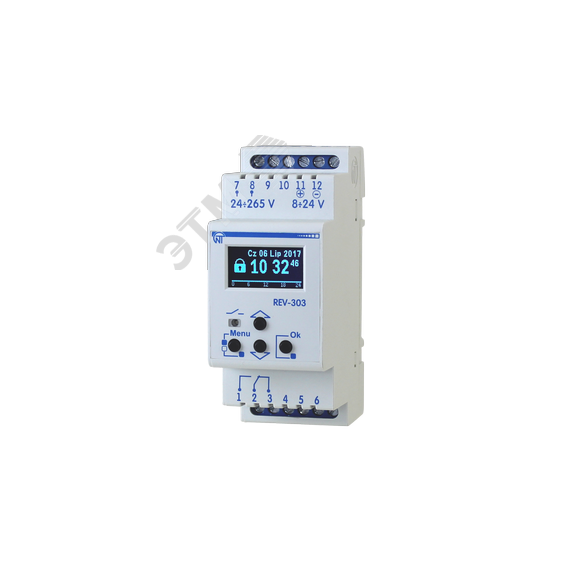 Таймер астрономический РЭВ-303, суточно-недельный Новатек-Электро 3425604303