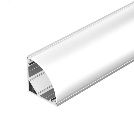 Профиль с экраном SL-KANT-H30-2000 ANOD+OPAL (, Алюминий) Arlight 036846